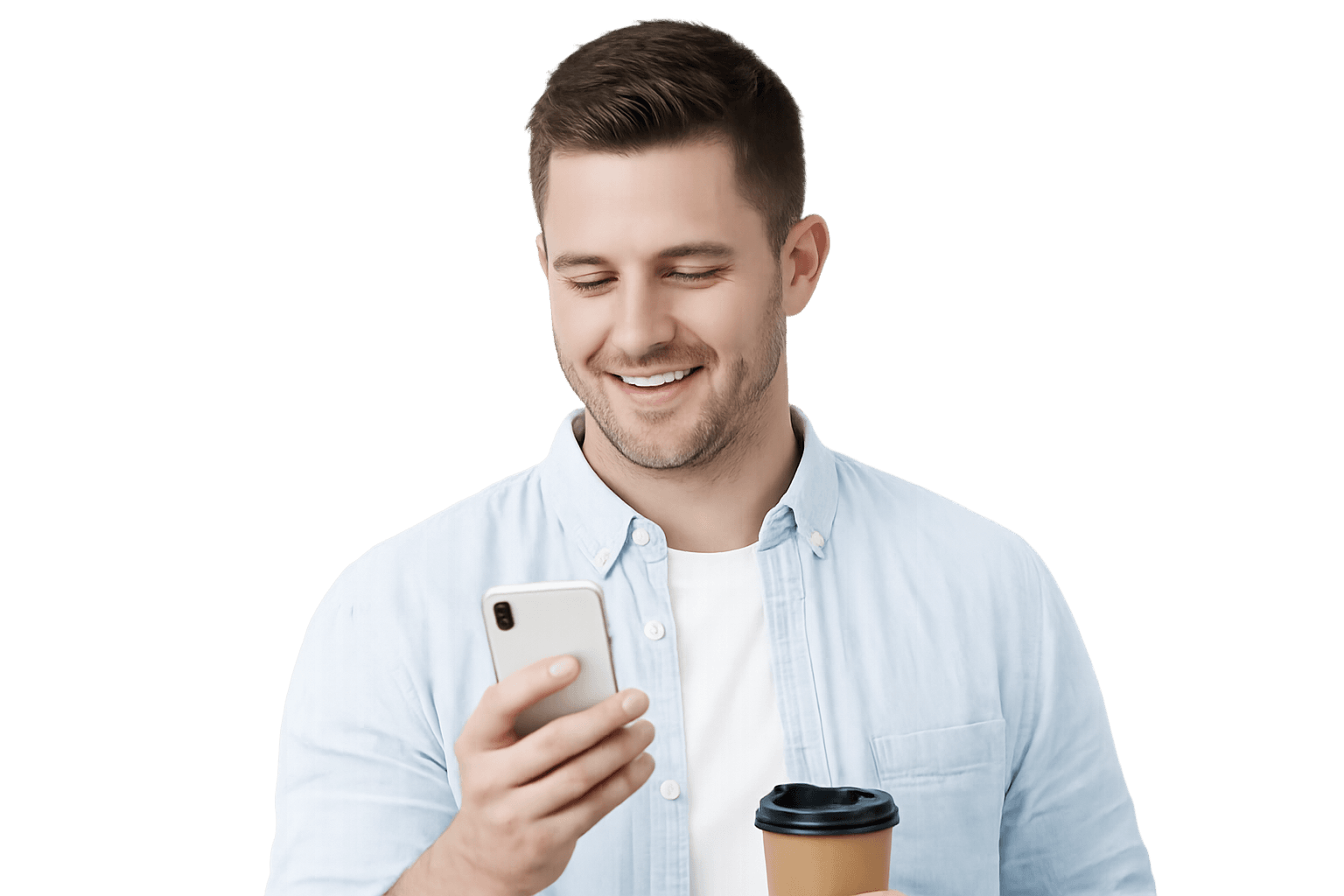 Person working for a company